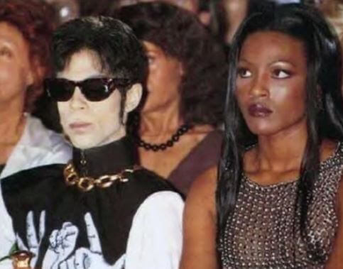 Justin Martinez ex-girlfriend Nona Gaye with the Prince.